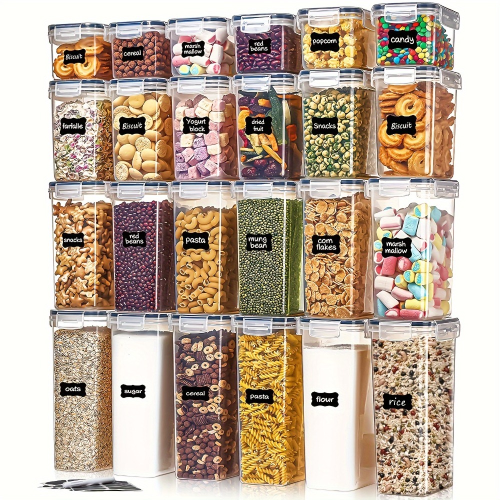 Food Storage Meals - Conjunto de 24 Peças: 12 Potes
