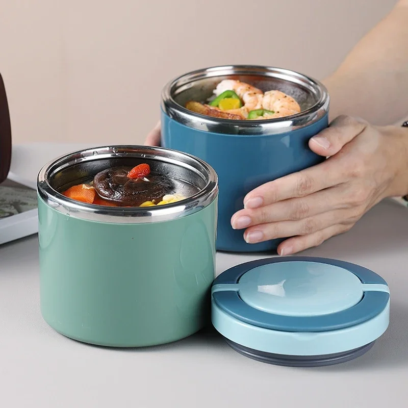 Food Storage Thermos - Frasco de comida isolado de 630/1000ml,
