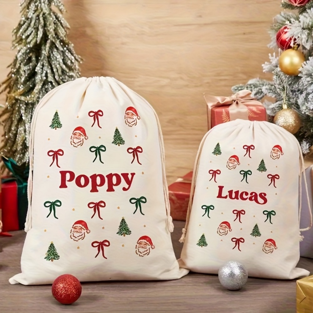Food Storage Of Plants - Saco de Natal Personalizado Simples com