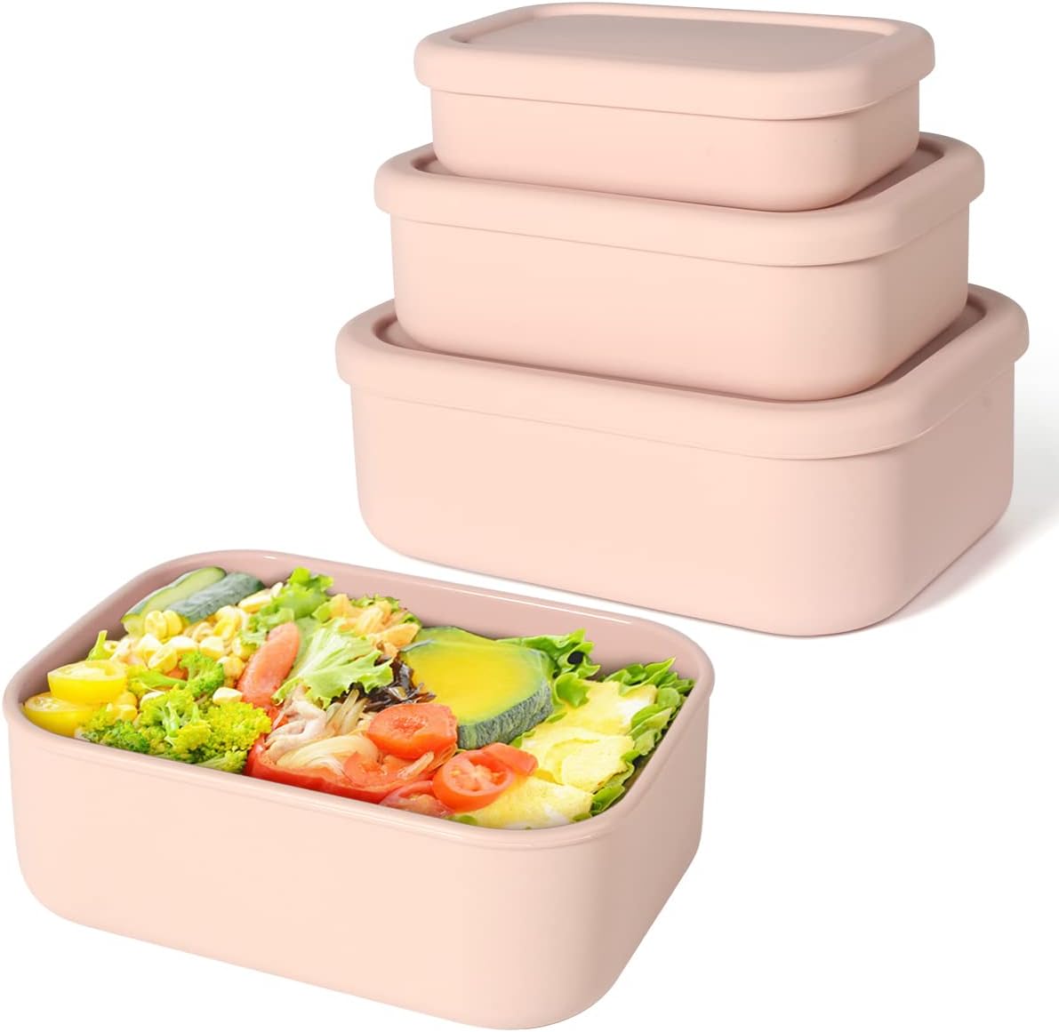 Food Storage Tupperware - Recipiente de almoço de caixas de