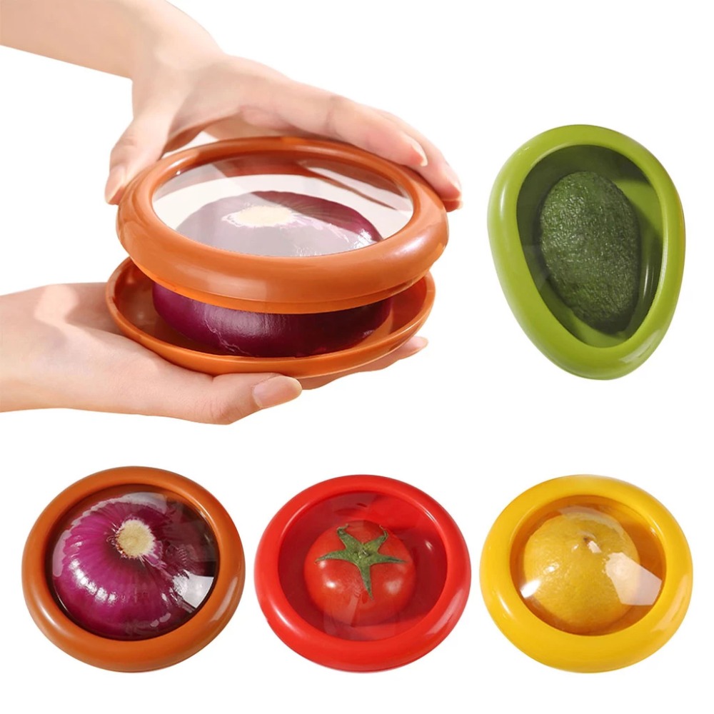 Food Storage Plastic Boxes - Caixa Transparente para Conservação de Alimentos