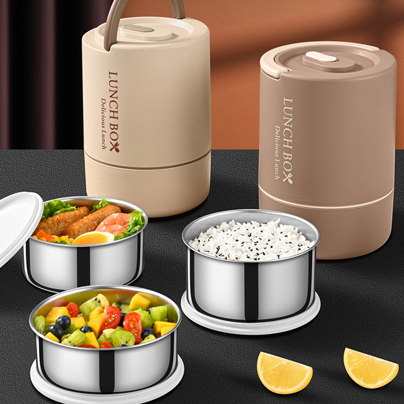 Food Storage Thermos - Conjunto de 4 recipientes portáteis para