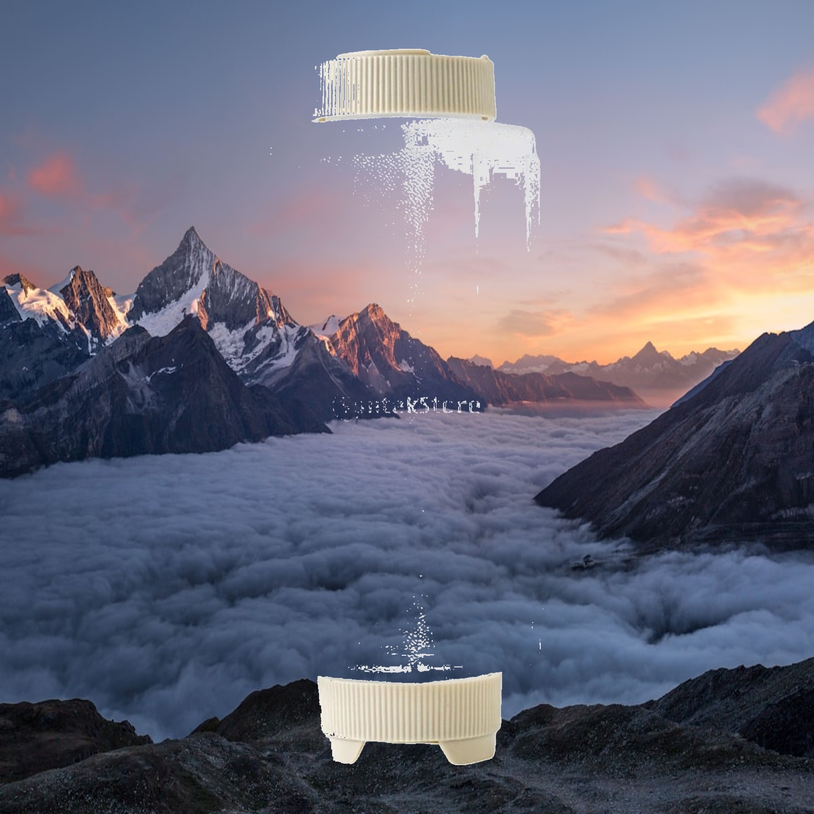 Condiment Squeeze Bottle - Garrafa de Condimentos Comercial Transparente à