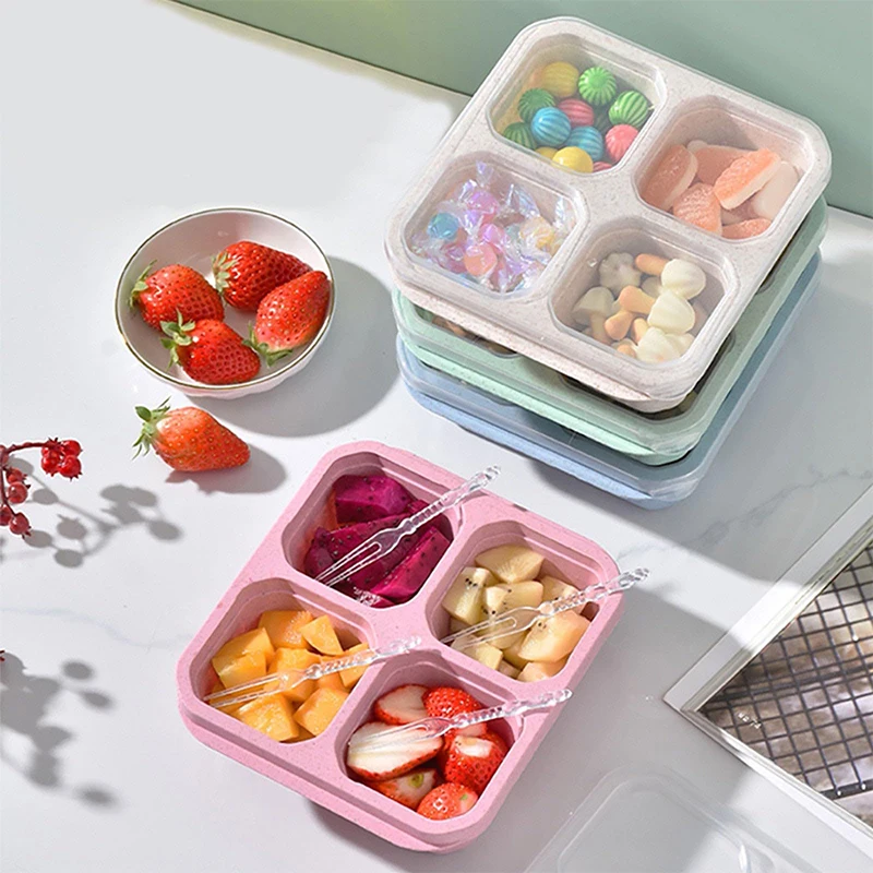 Food Storage Plastic Boxes - Caixa De Armazenamento De Alimentos Compartimento