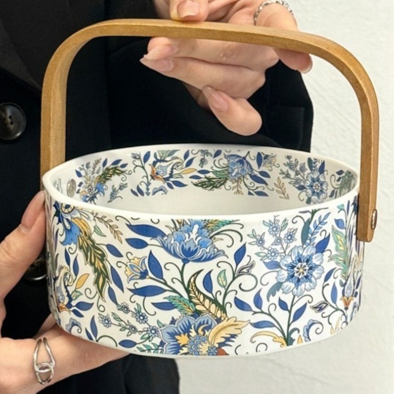 Food Storage Medieval - Elegante Prato de Frutas Estilo Retrô