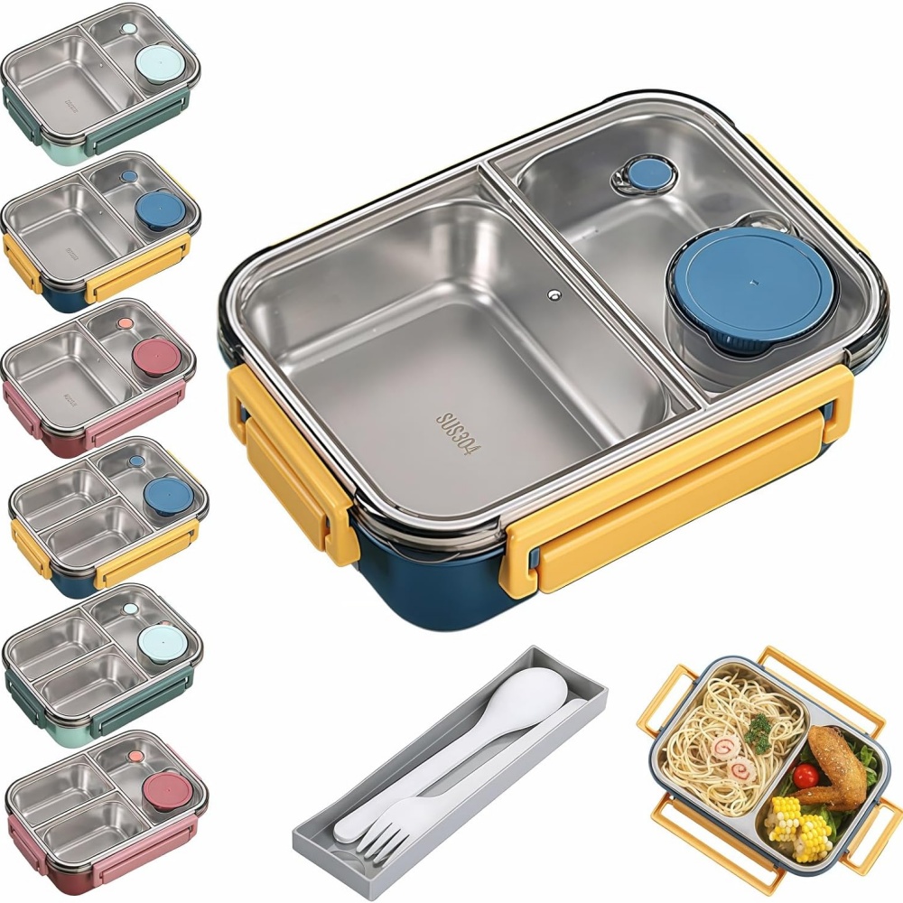 Food Storage Thermos - Lancheiras portáteis de 850ml para crianças