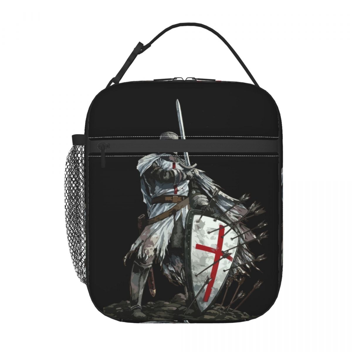 Food Storage Medieval - Cavaleiros templários guerreiro isolado almoço sacos