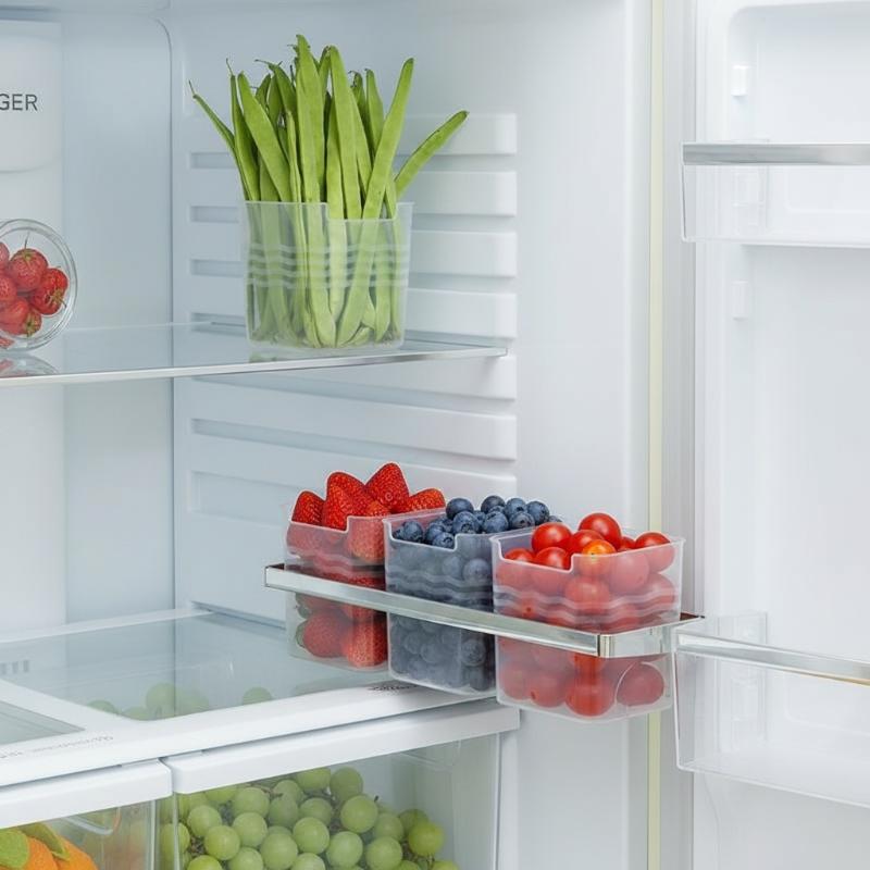 Food Storage Plastic Boxes - 4 Peças de Caixas de Armazenamento