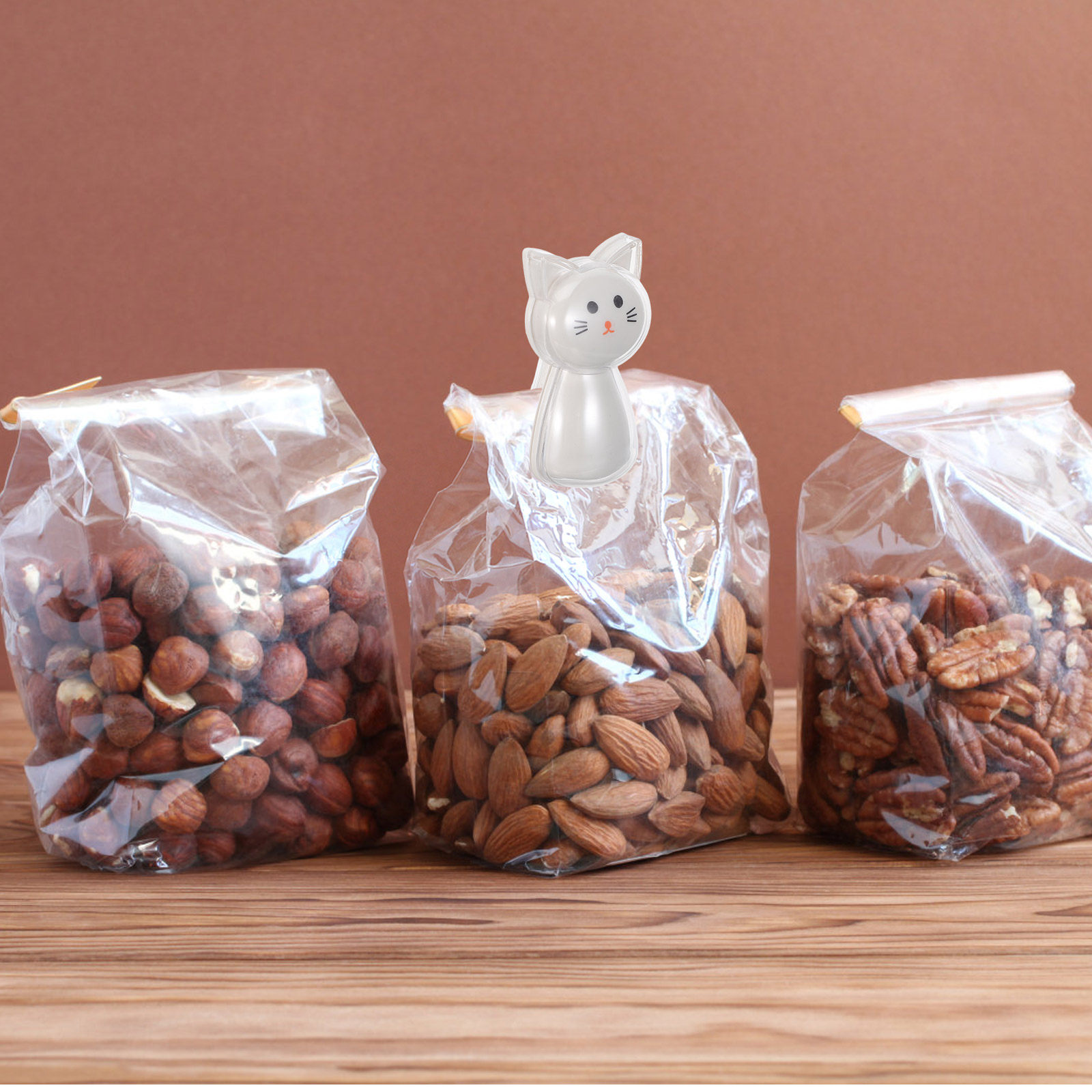 Food Storage For Pantry - 2 Peças de Clipes Adoráveis de