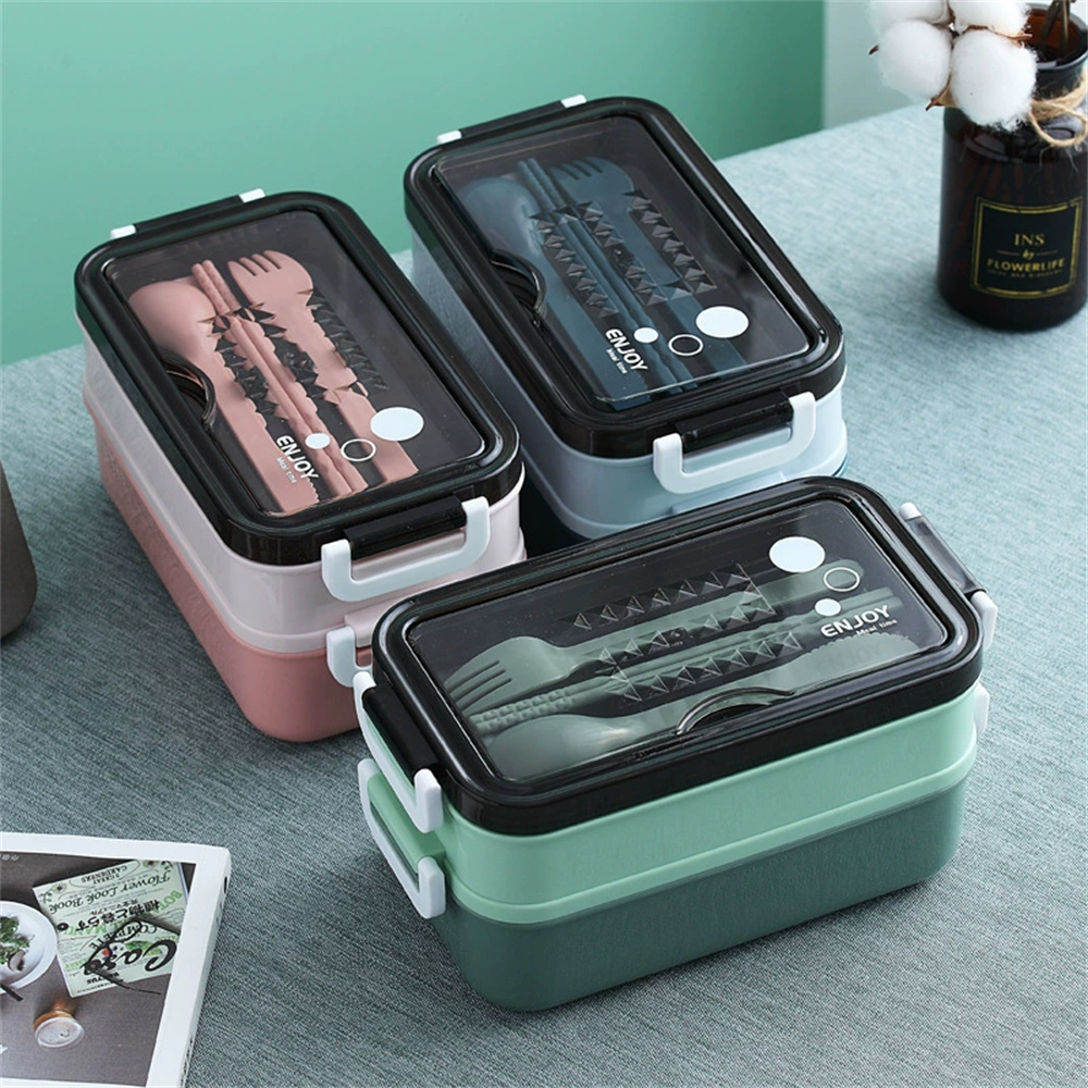 Food Storage Thermos - 1 unidade de lancheira de dupla