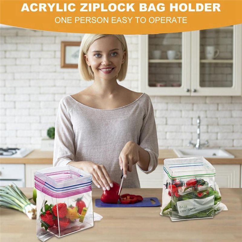 SUPERSALE Suporte para Sacos c - Food Storage Zipper Bags avaliação e preço