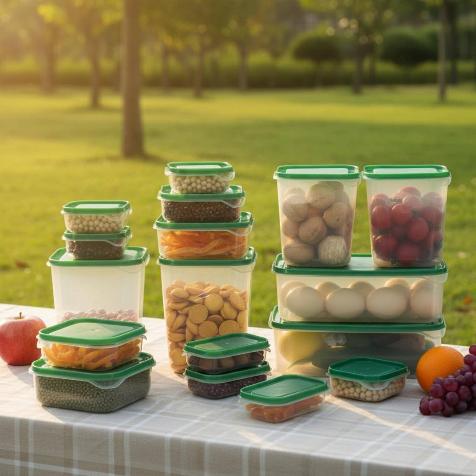 Conjunto de 17 Caixas de Armaz - Food Storage Plastic Boxes avaliação e preço