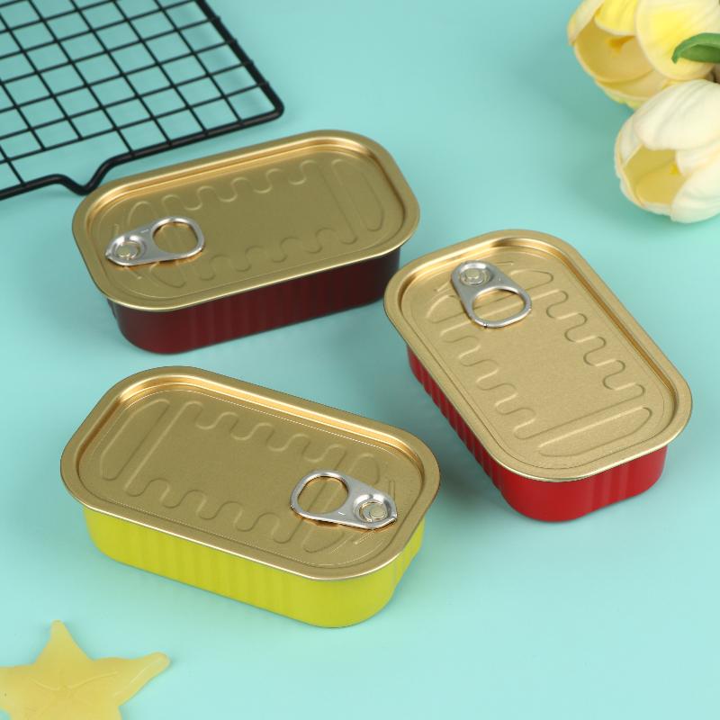 2 Peças de Mini Caixa Retangul - Food Storage Aluminum avaliação e preço