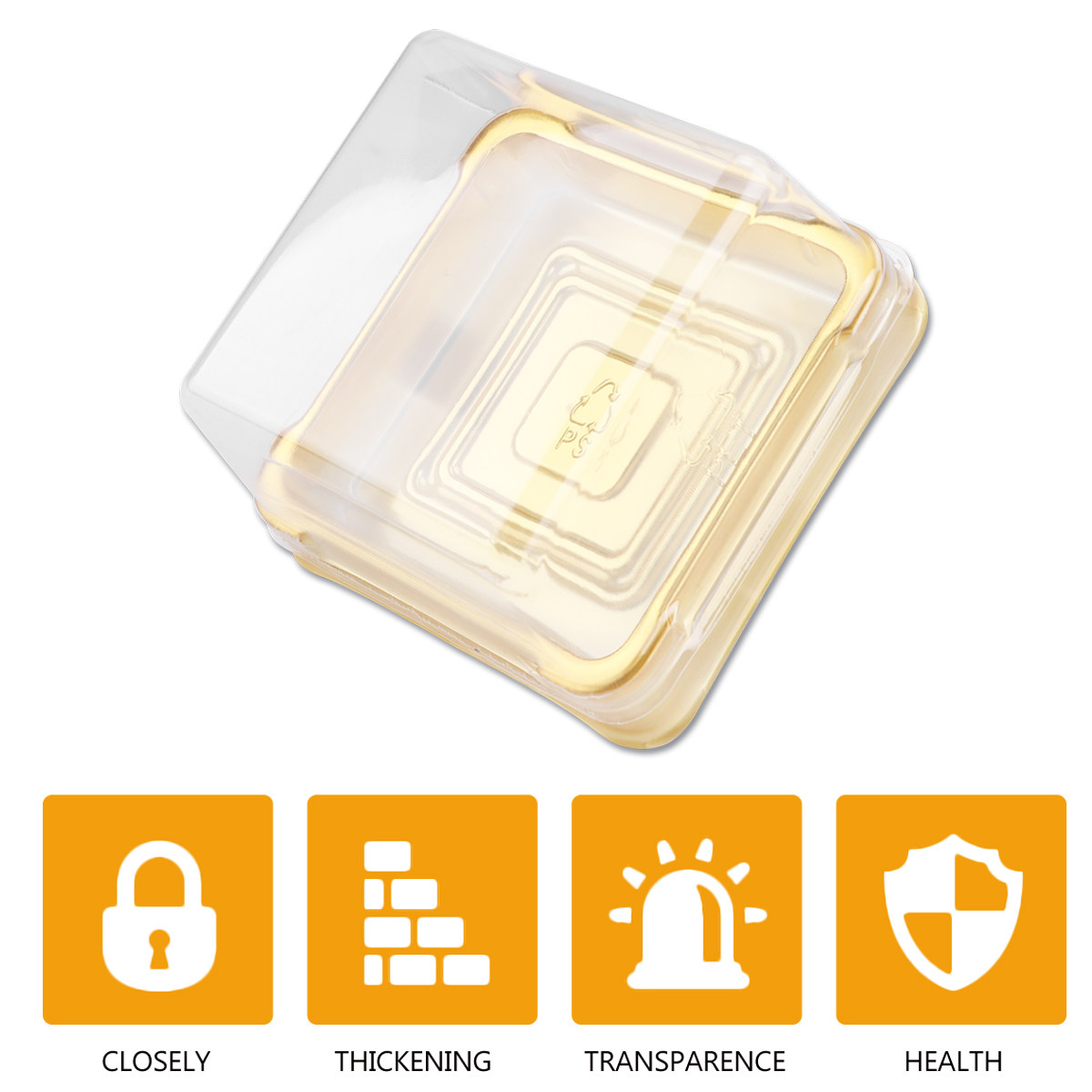 100 Peças de Caixas de Plástic - Food Storage Plastic Boxes avaliação e preço