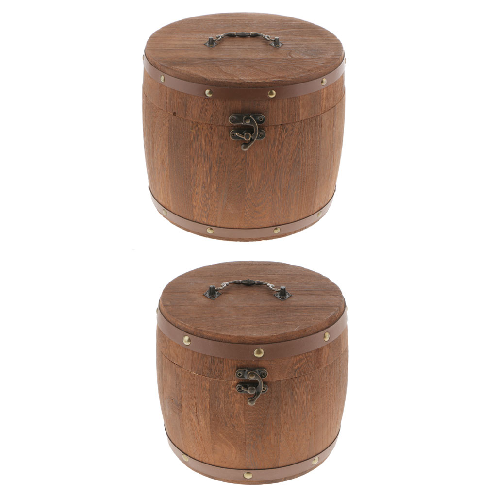 Pote de Chá de Madeira Herméti - Food Storage For Pantry avaliação e preço