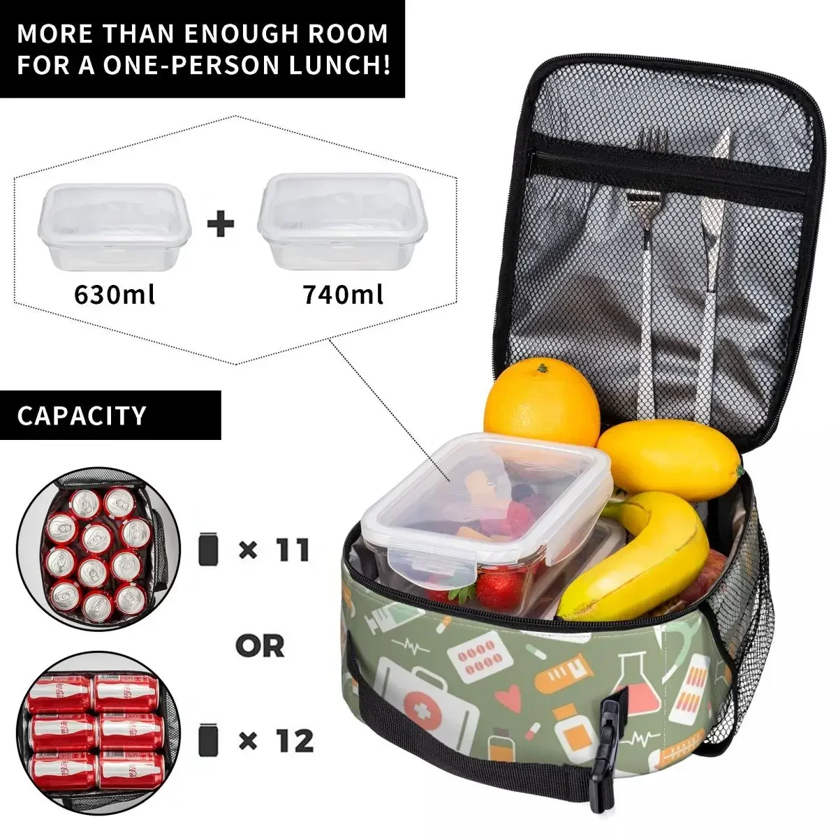 Bolsa térmica portátil para ar - Food Storage Zipper Bags avaliação e preço