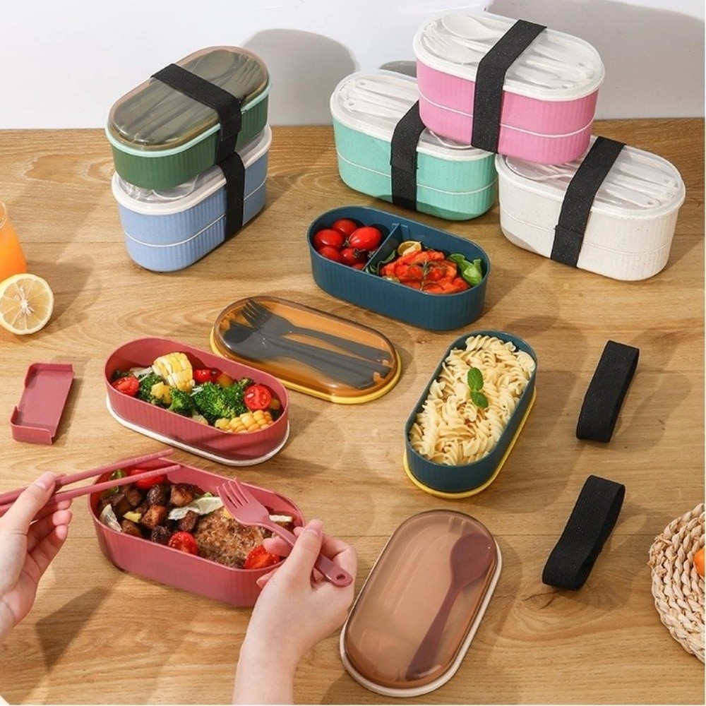 Lancheira portátil de camada d - Food Storage Made Easy avaliação e preço
