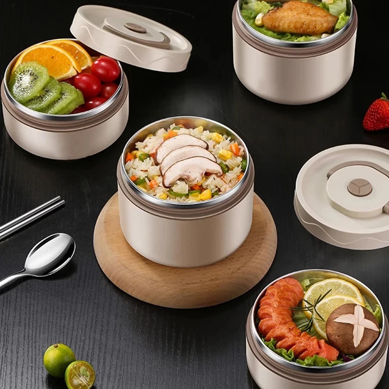 Marmita Térmica Portátil de Aç - Food Storage Thermos avaliação e preço