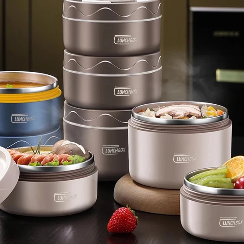 Marmita Térmica Portátil de Aç - Food Storage Thermos avaliação e preço