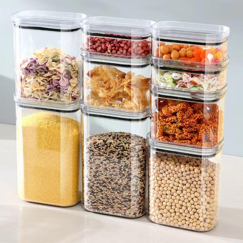 Pote Hermético Organizador de  - Food Storage Kitchen Cabinet avaliação e preço