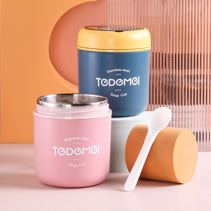 Aço inoxidável copo de vácuo s - Food Storage Thermos avaliação e preço