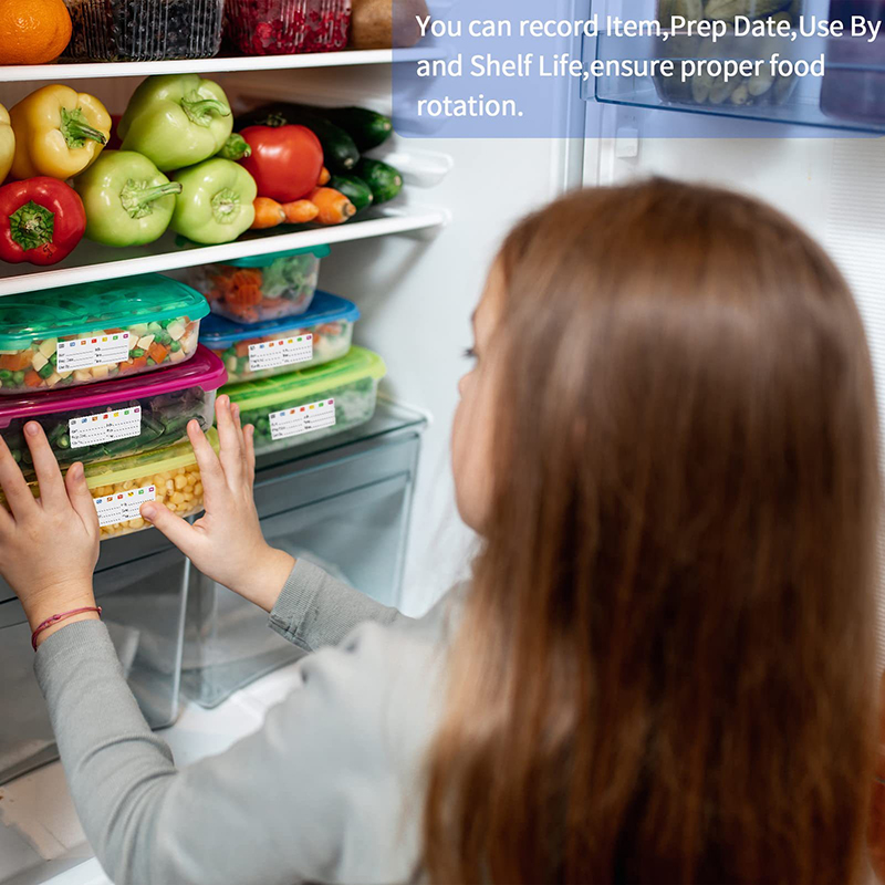 Etiqueta Adesiva de Data para  - Food Storage Expiration Dates avaliação e preço