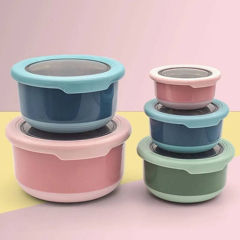 Aço inoxidável mais nítido red - Food Storage Tupperware avaliação e preço