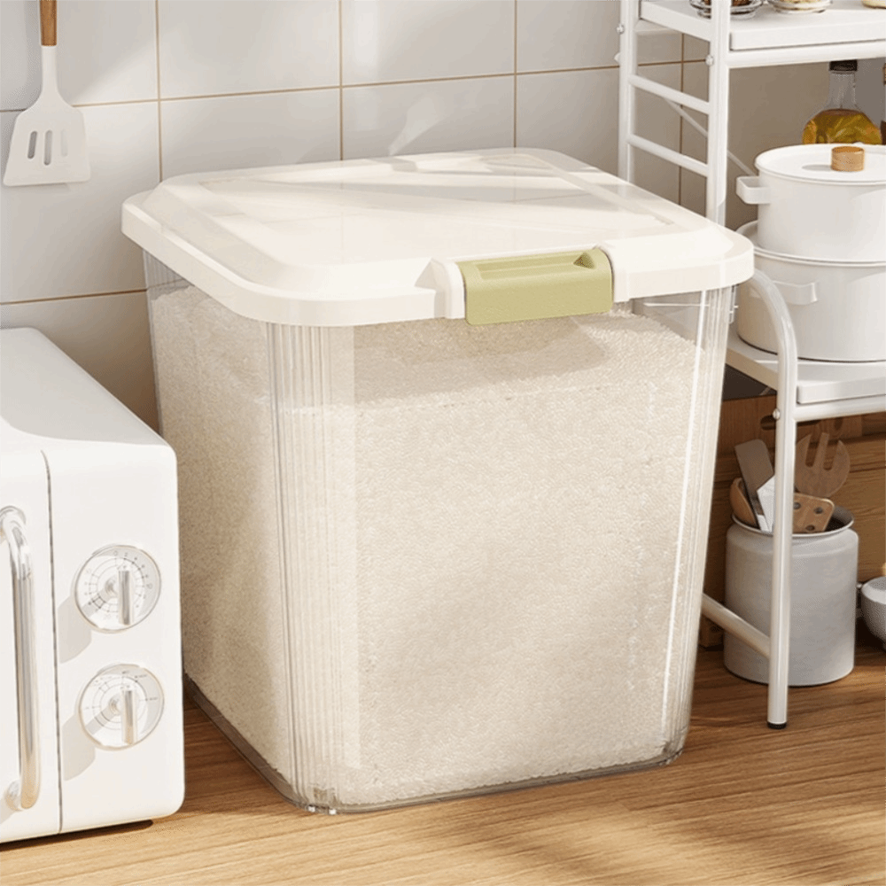 Caixa de Armazenamento de Arro - Food Storage With Wheels avaliação e preço