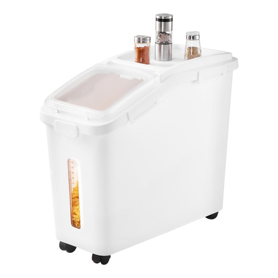 Grande Recipiente de Armazenam - Food Storage With Wheels avaliação e preço