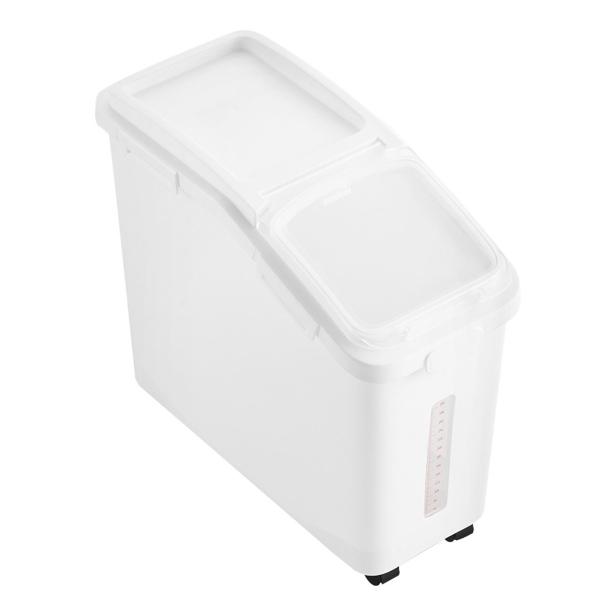 Grande Recipiente de Armazenam - Food Storage With Wheels avaliação e preço