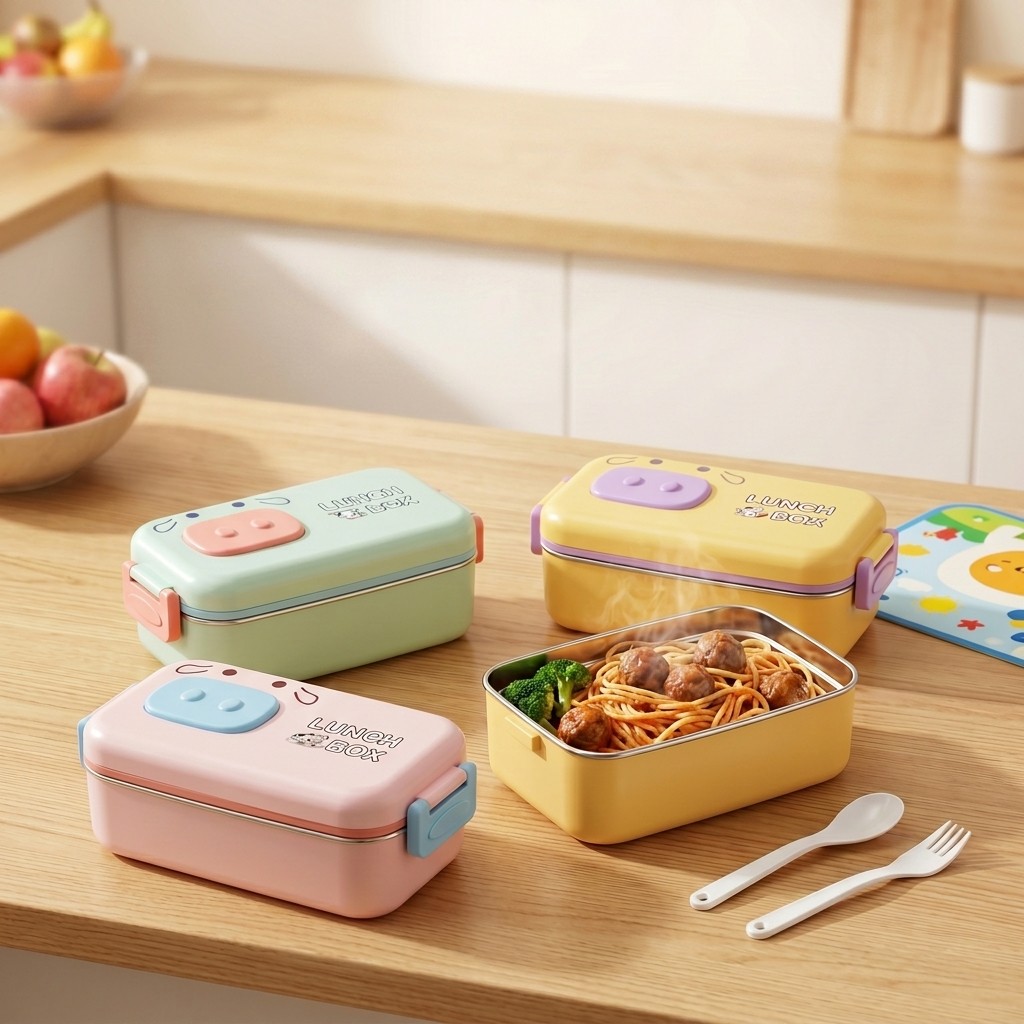 Caixa Bento de Aço Inoxidável  - Food Storage Made Easy avaliação e preço