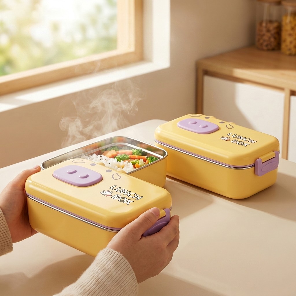 Caixa Bento de Aço Inoxidável  - Food Storage Made Easy avaliação e preço