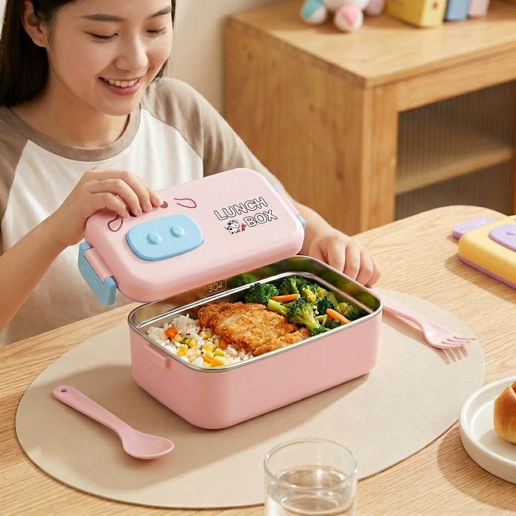 Caixa Bento de Aço Inoxidável  - Food Storage Made Easy avaliação e preço