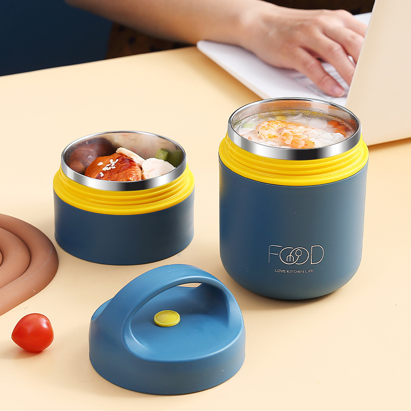 Lancheira isolada de aço inoxi - Food Storage Thermos avaliação e preço