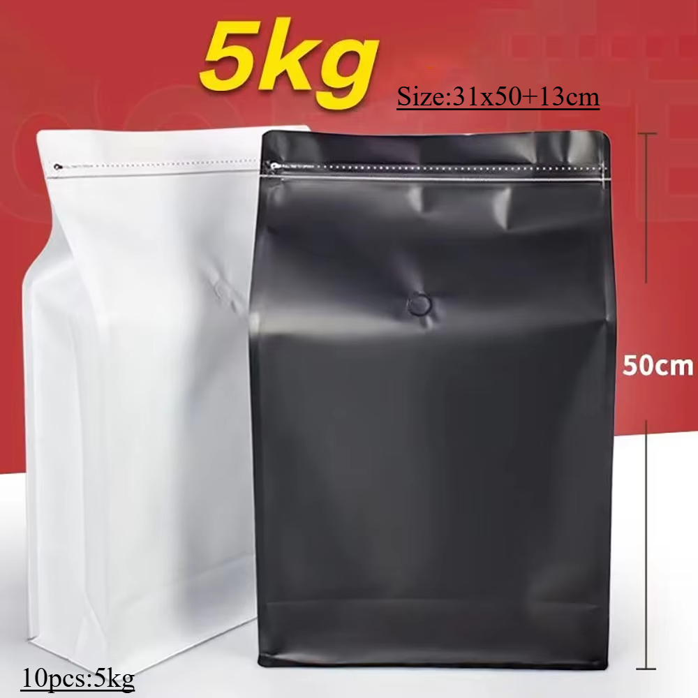 10 peças 5kg ziplock grãos de  - Food Storage Aluminum avaliação e preço