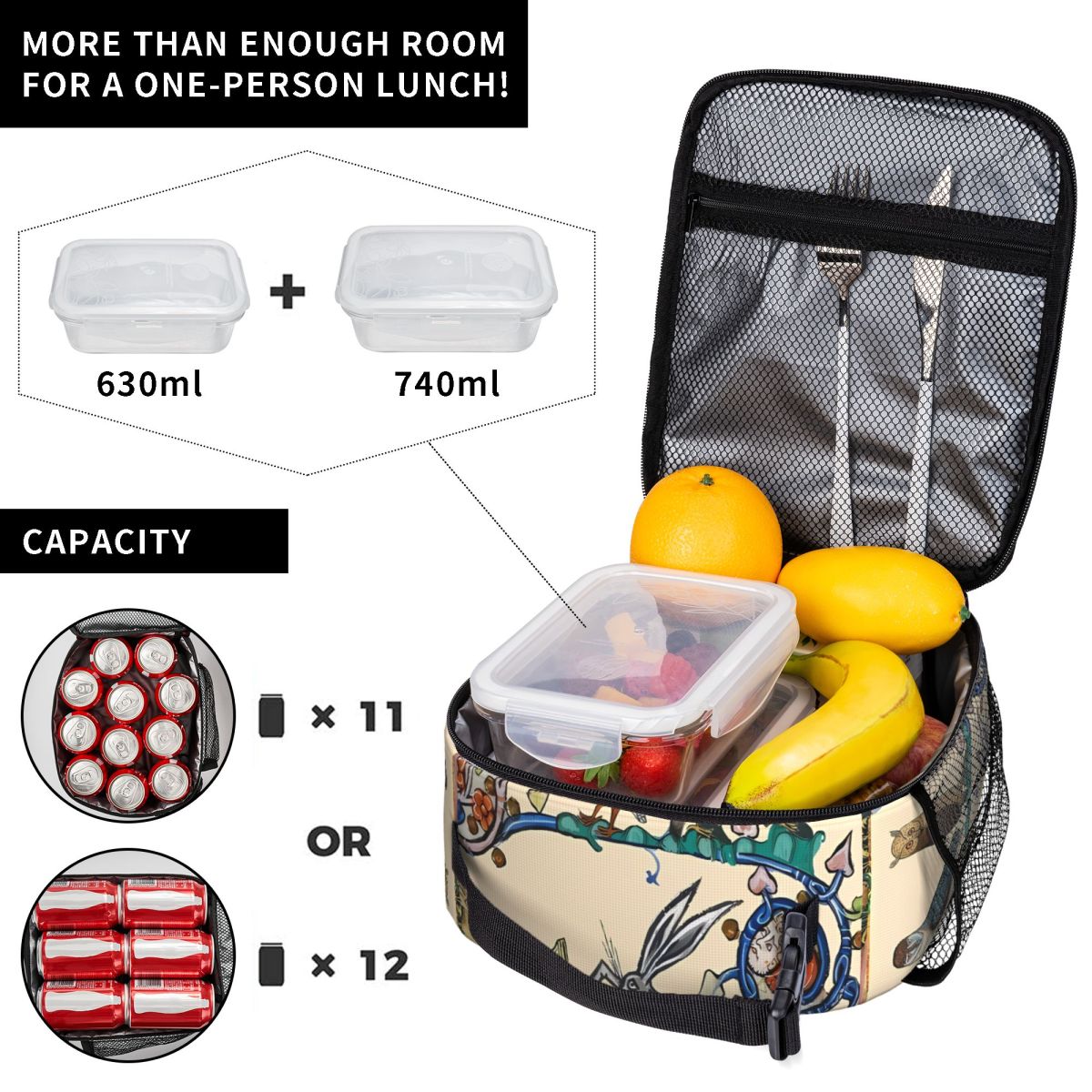 Bolsa Térmica Robusta para Ali - Food Storage Medieval avaliação e preço