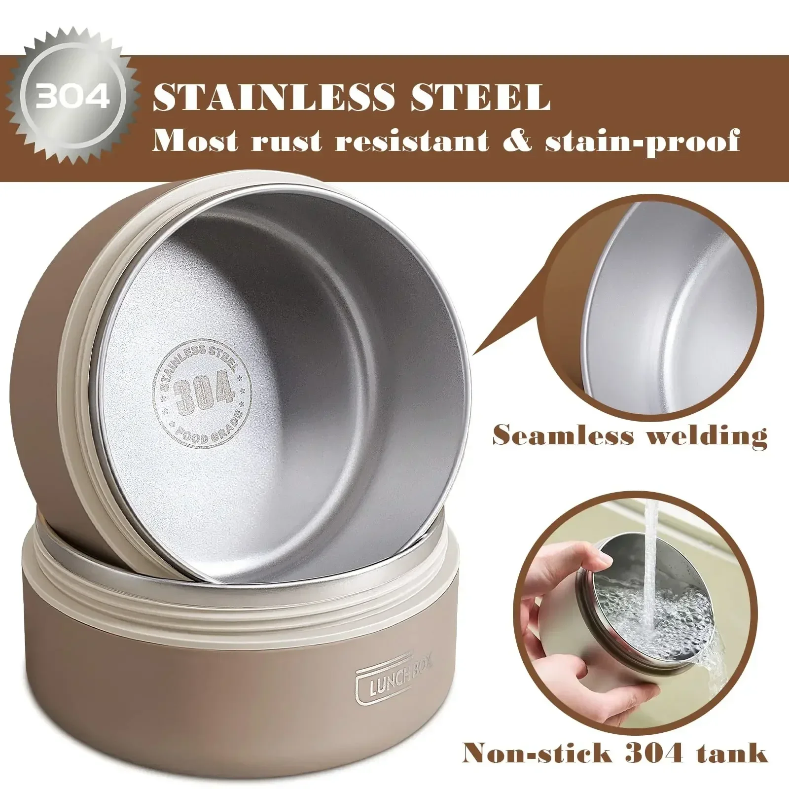Lancheira/lanche para térmica, - Food Storage Thermos avaliação e preço