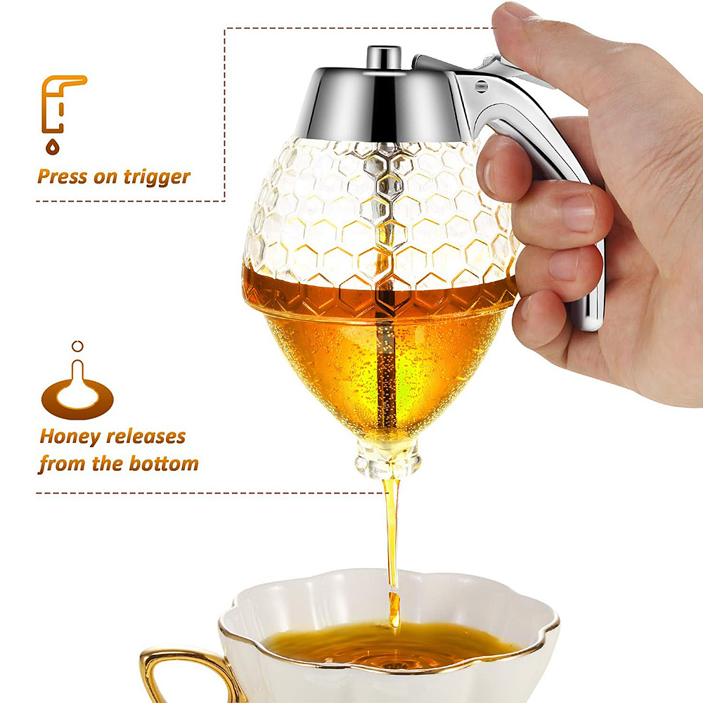 Dispensador de Mel Sem Gotejam - Condiment Squeeze Bottle avaliação e preço