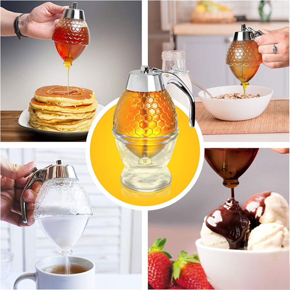Dispensador de Mel Sem Gotejam - Condiment Squeeze Bottle avaliação e preço