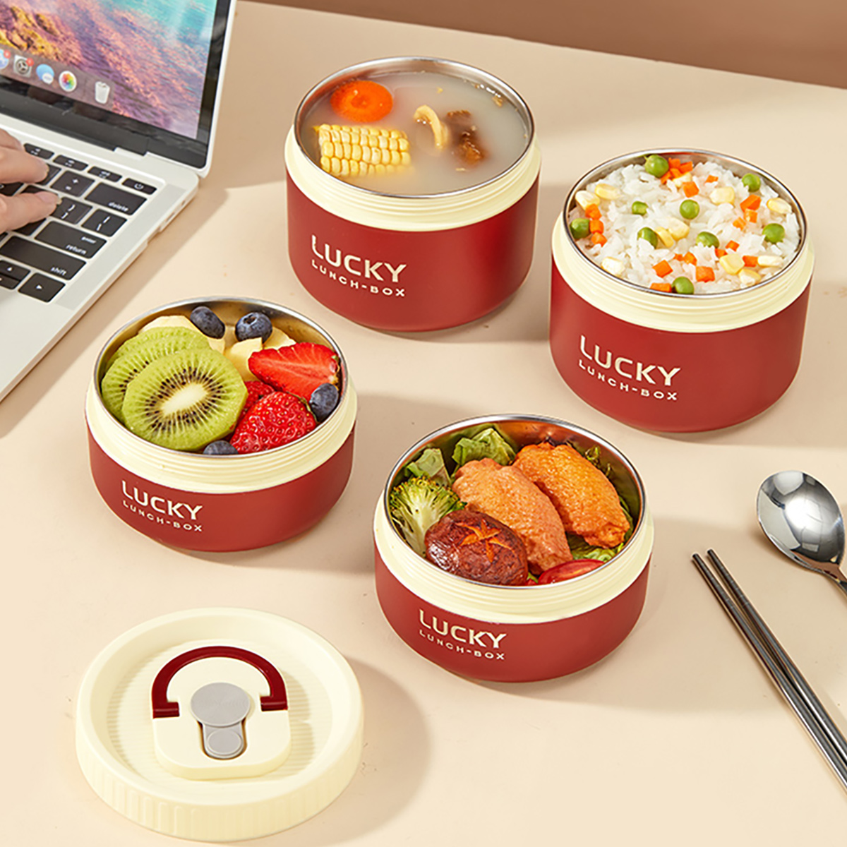 Caixa térmica de aço inoxidáve - Food Storage Made Easy avaliação e preço
