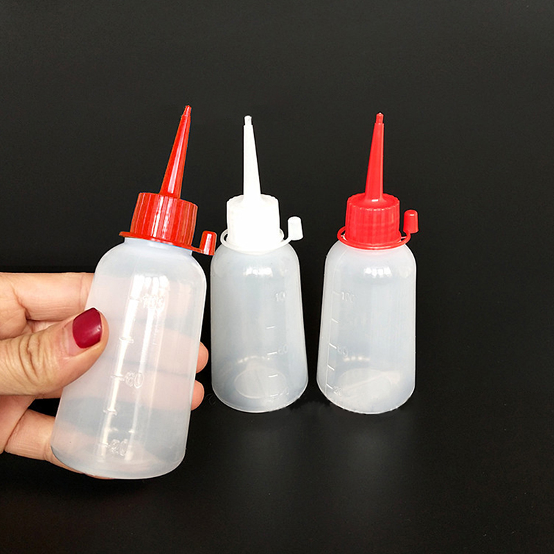 1/3PCS Frasco Aplicador Transp - Condiment Squeeze Bottle avaliação e preço