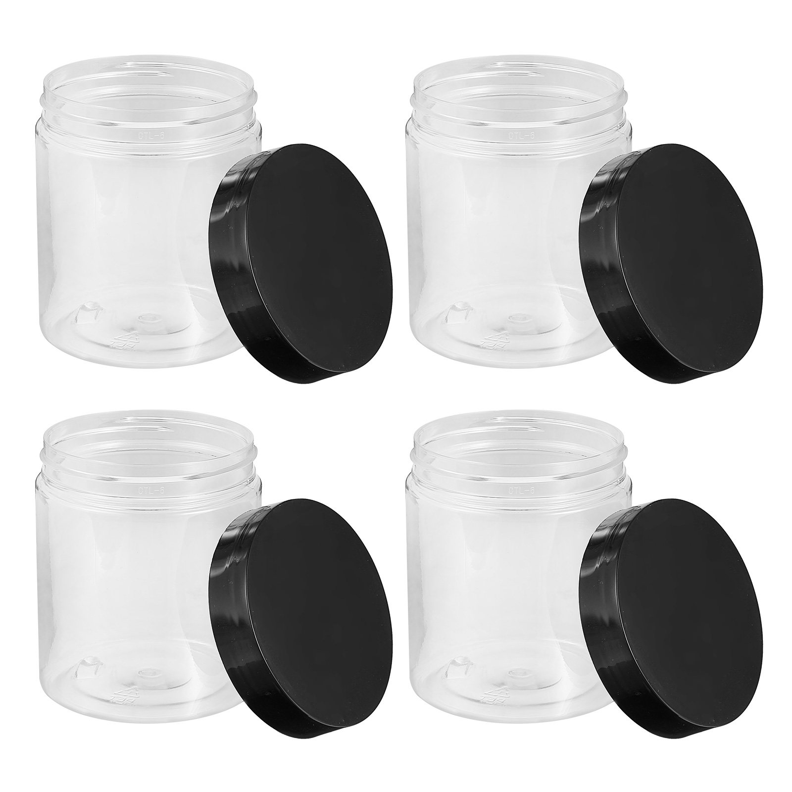 12 Potes de Plástico Transpare - Food Storage For Pantry avaliação e preço