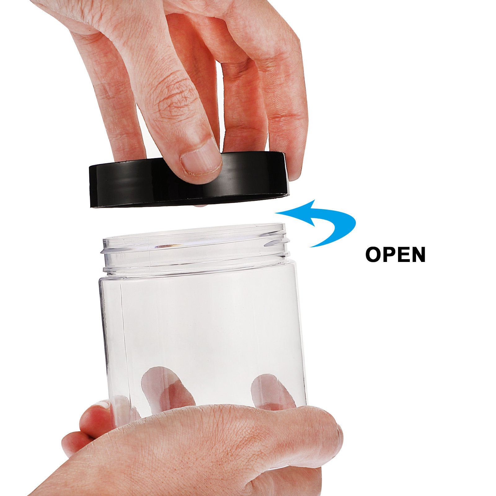 12 Potes de Plástico Transpare - Food Storage For Pantry avaliação e preço