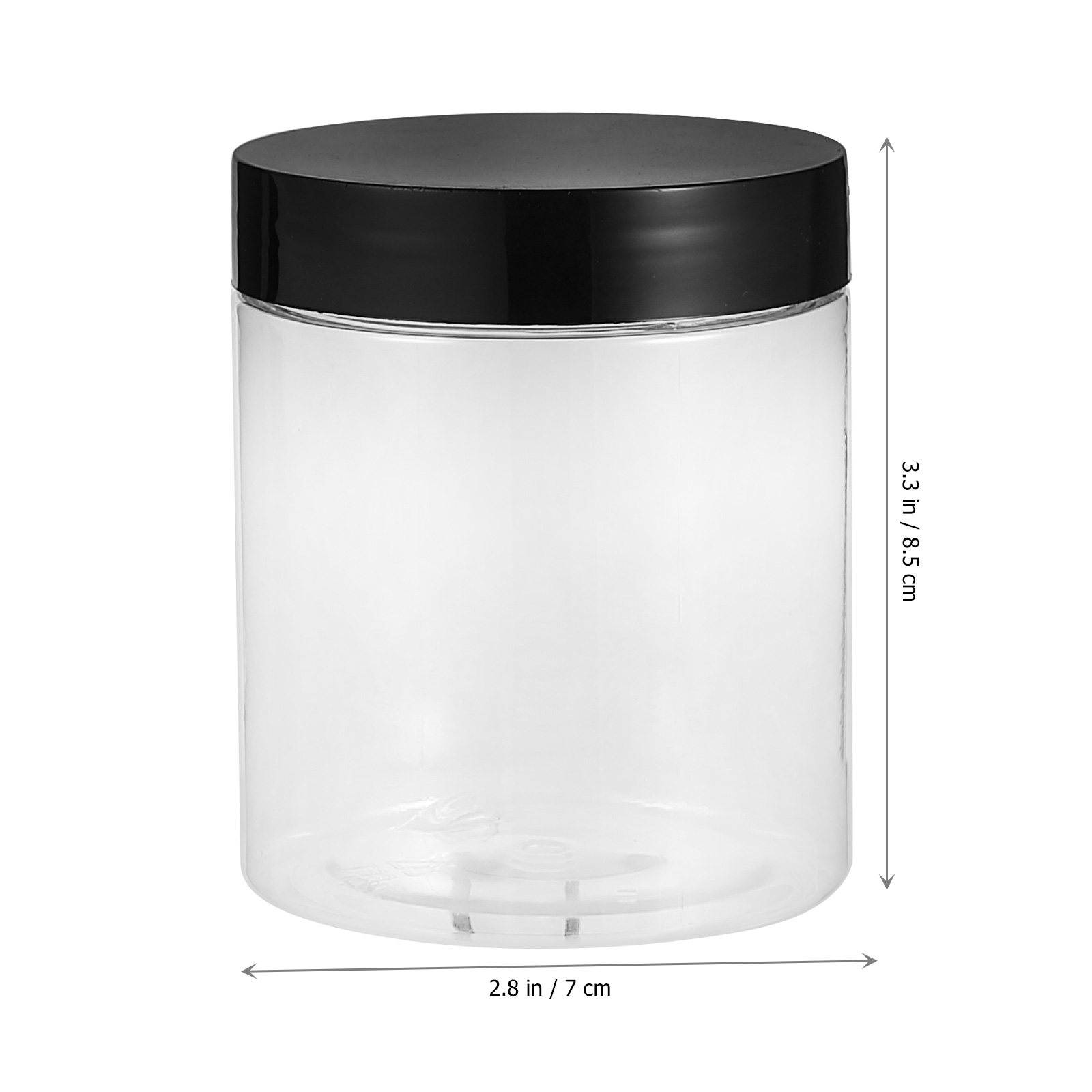 12 Potes de Plástico Transpare - Food Storage For Pantry avaliação e preço