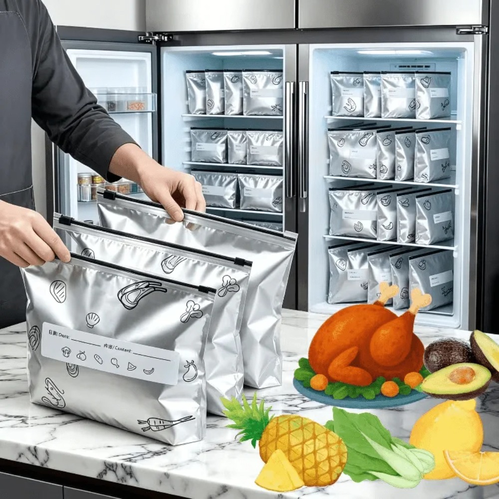 35 Peças de Sacos de Armazenam - Food Storage Zipper Bags avaliação e preço