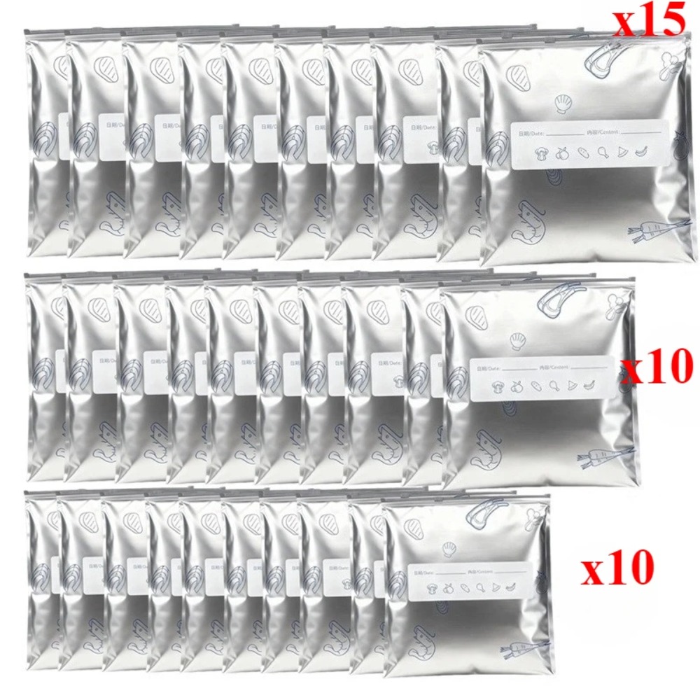 35 Peças de Sacos de Armazenam - Food Storage Zipper Bags avaliação e preço