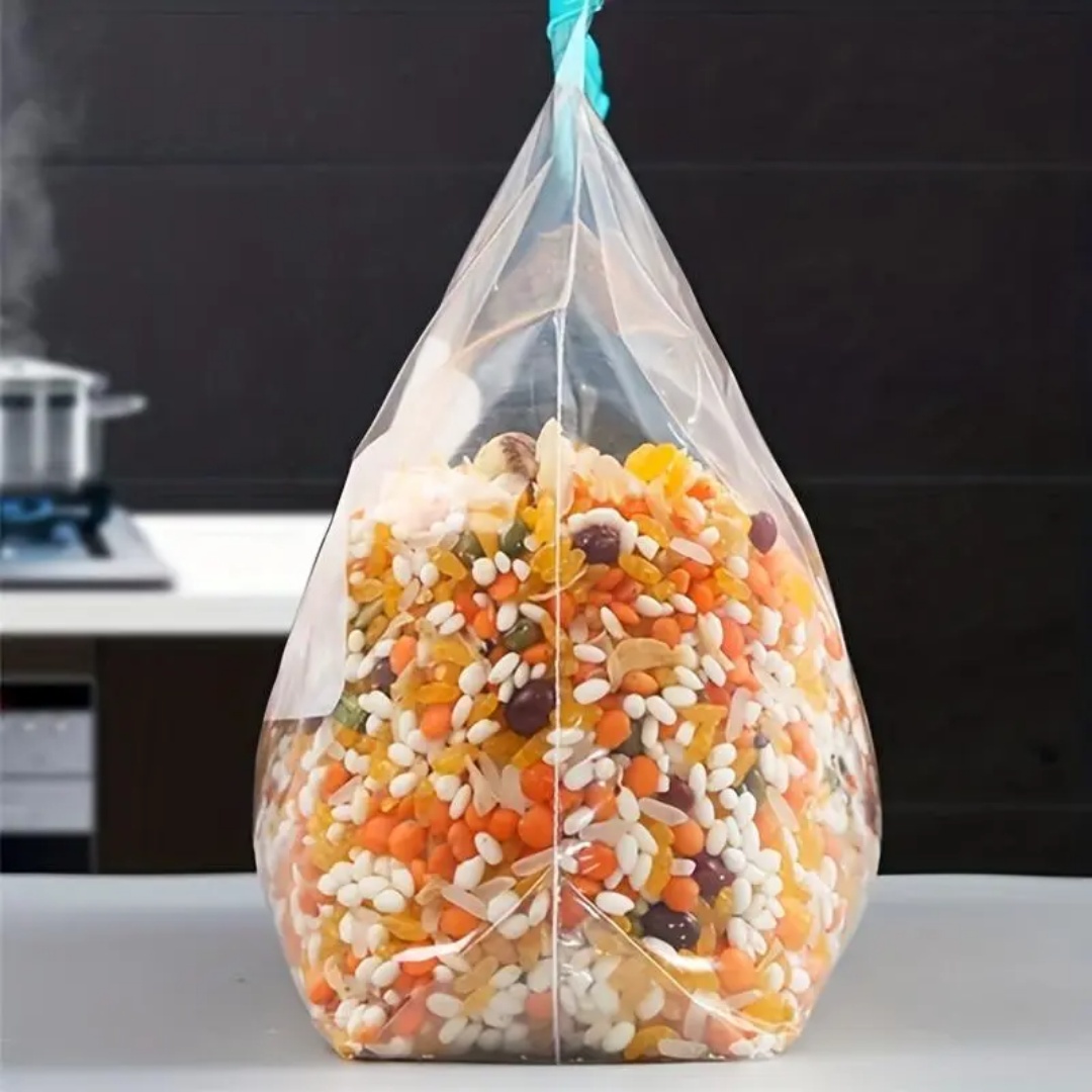 60 sacos reutilizáveis para ge - Food Storage Zipper Bags avaliação e preço