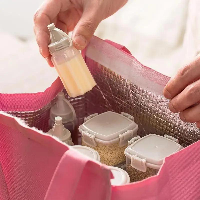 Pequena Garrafa Portátil para  - Condiment Squeeze Bottle avaliação e preço