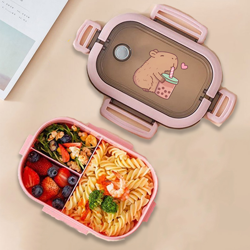 Capivara bento lancheira anime - Food Storage Meals avaliação e preço