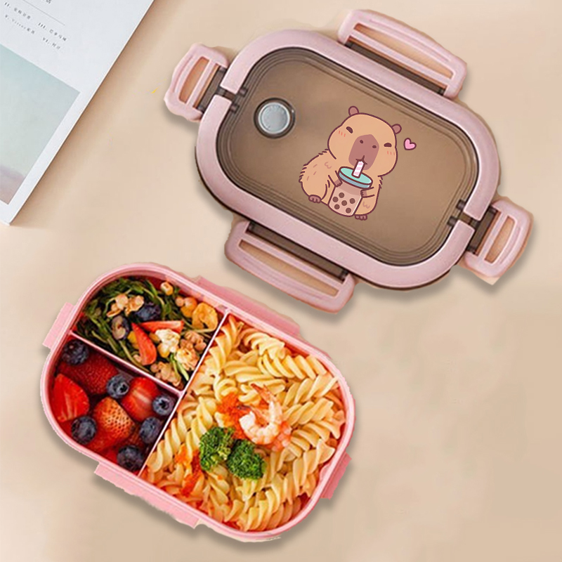 Capivara bento lancheira anime - Food Storage Meals avaliação e preço